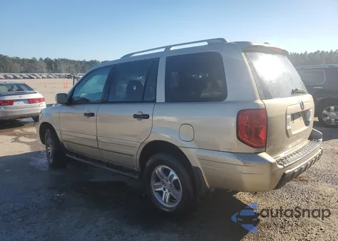 2003 Honda Pilot Ex from USA, damaged, VIN 2HKYF18443H536732